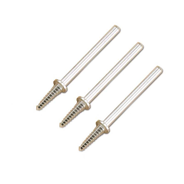 1/8" Inch Miniature Threaded Tapered Screw On Mandrels