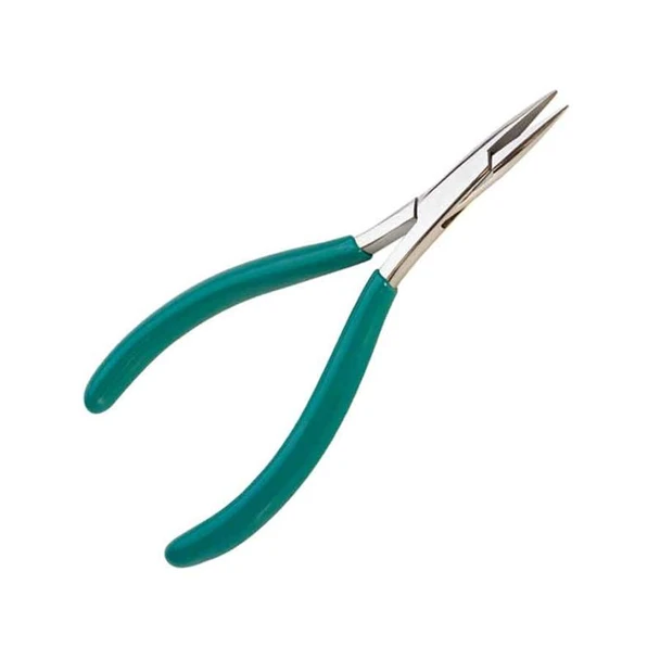 5" serrated jaw micro mini chain nose pliers