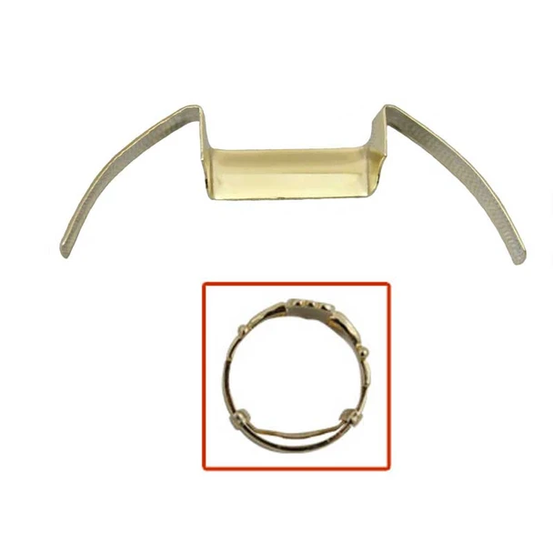 3 piece Stronghold jumbo yellow gold filled ring guards