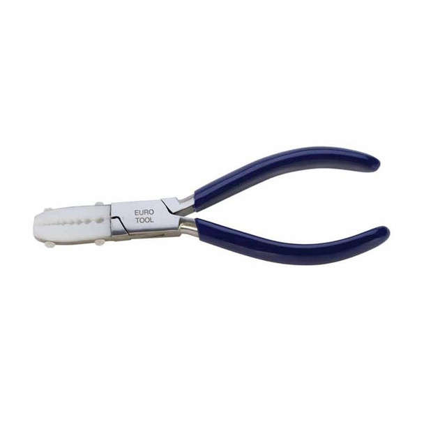 Nylon coated tube holding jewelry pliers