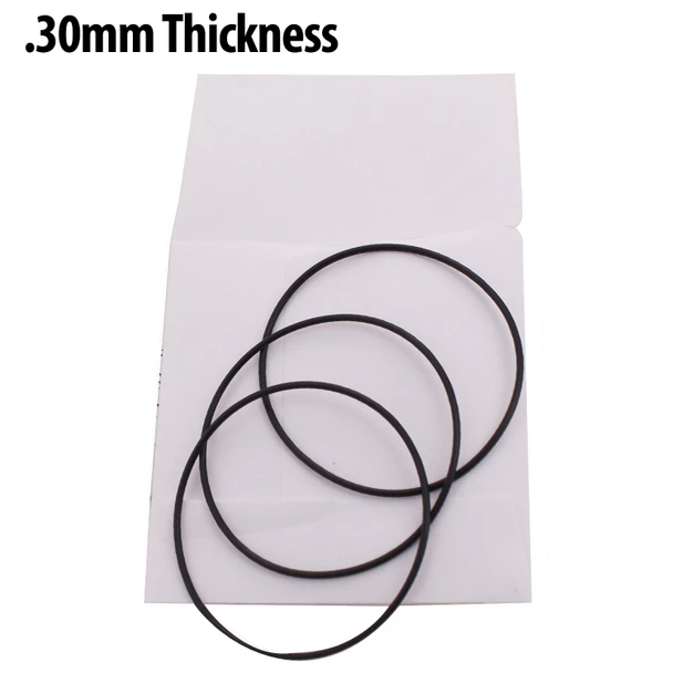 Watch Gasket Waterproof .30mm Thickness O-Ring Gaskets