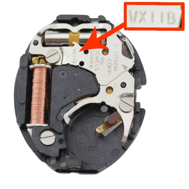 Hattori Japan Watch Movement VX11 Quartz Movement Overall Height 3.9mm
