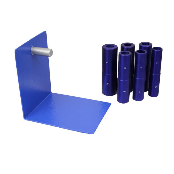 Multi-mandrel set of aluminum mandrels in whole sizes