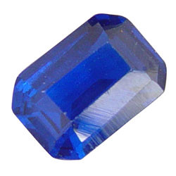 10x8 mm Emerald Cut Synthetic September