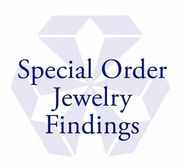 Special order coin bezels in sterling silver