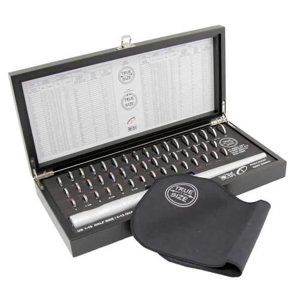 True Size Ring Sizing System with Mandrel