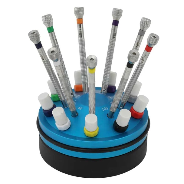 Euro-Pro Premium Screwdriver Set on Deluxe Base