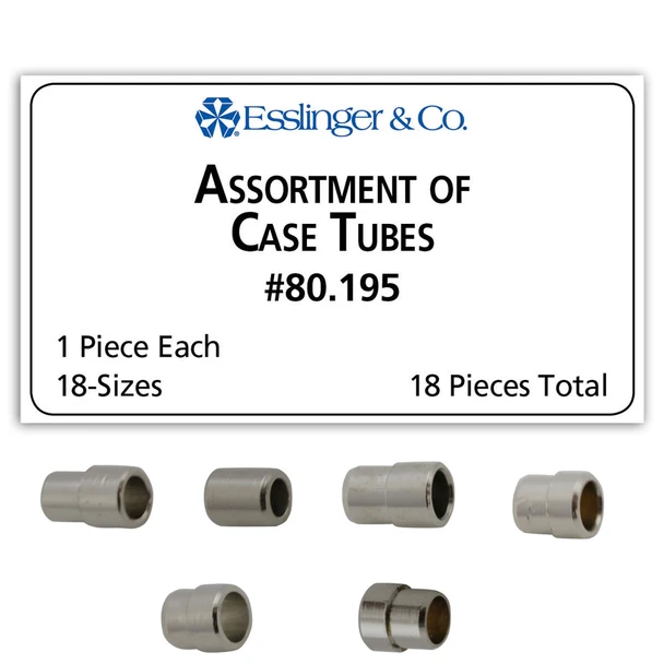 Waterproof Watch Case Tube Assortment 80.195