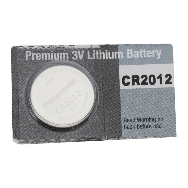 Lithium 3 Volt Battery Panasonic CR2012 Each