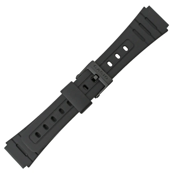 Genuine Factory Casio Replacement Band F105 Black Strap