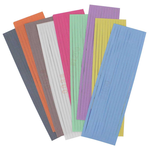 Slurry Coated Polishing Cloth Strips 18 Piece Assortment