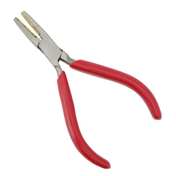Flat Nose Plier with Brass Insert