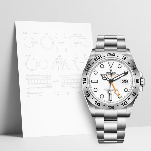 Anti Scratch Watch Shells Protective Film for Rolex® Clasp