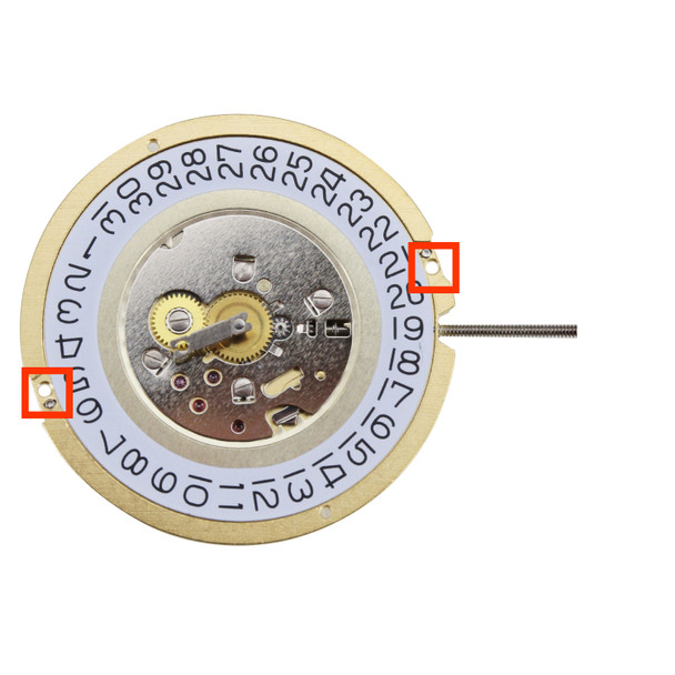 Harley Ronda 2 Hand Quartz Watch Movement HQ1016.2 Date At 3:00 Overall Height 3.4mm