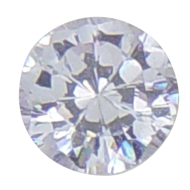 Round Shaped CZ Lavender