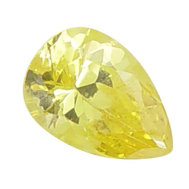 Pear Shaped CZ Yellow