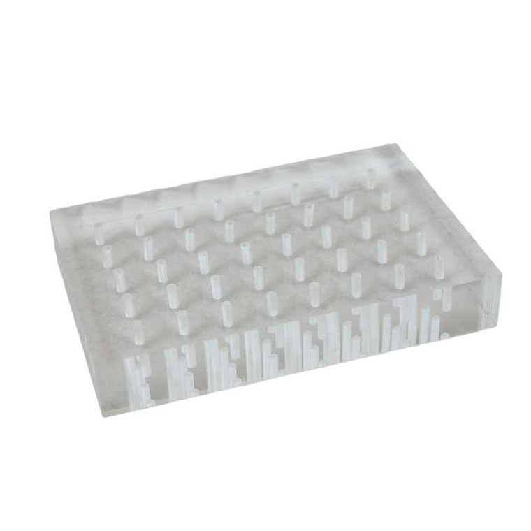 Lucite Bur and Accessories Block Holder