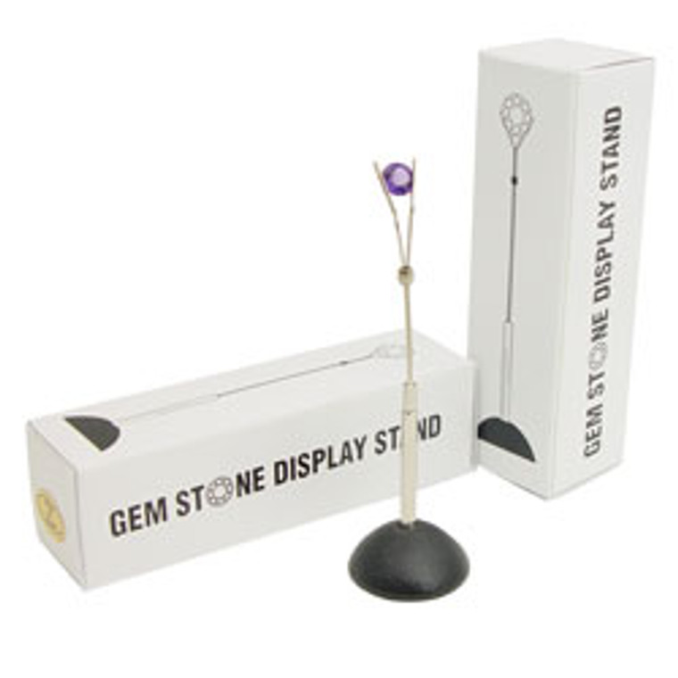 3.25-inch gem holder for displaying gemstones or holding jewelry