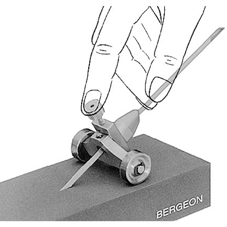 Bergeon 2462 graver sharpener block to keep your engraver sharp