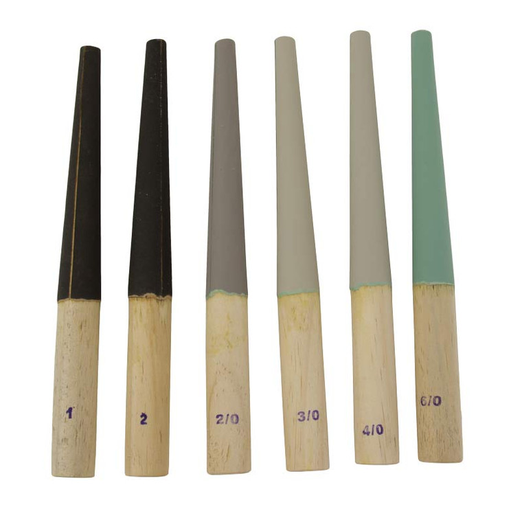 Sanding Sticks Round, Set of 6