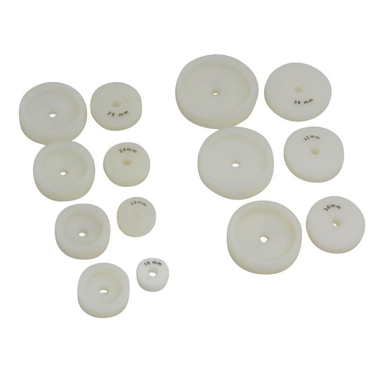 Replacement nylon die set for Watch Tool Crystal Press (59.0805)