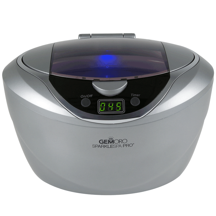 GemOro Sparkle Spa PRO Ultrasonic Jewelry Cleaner 750mL