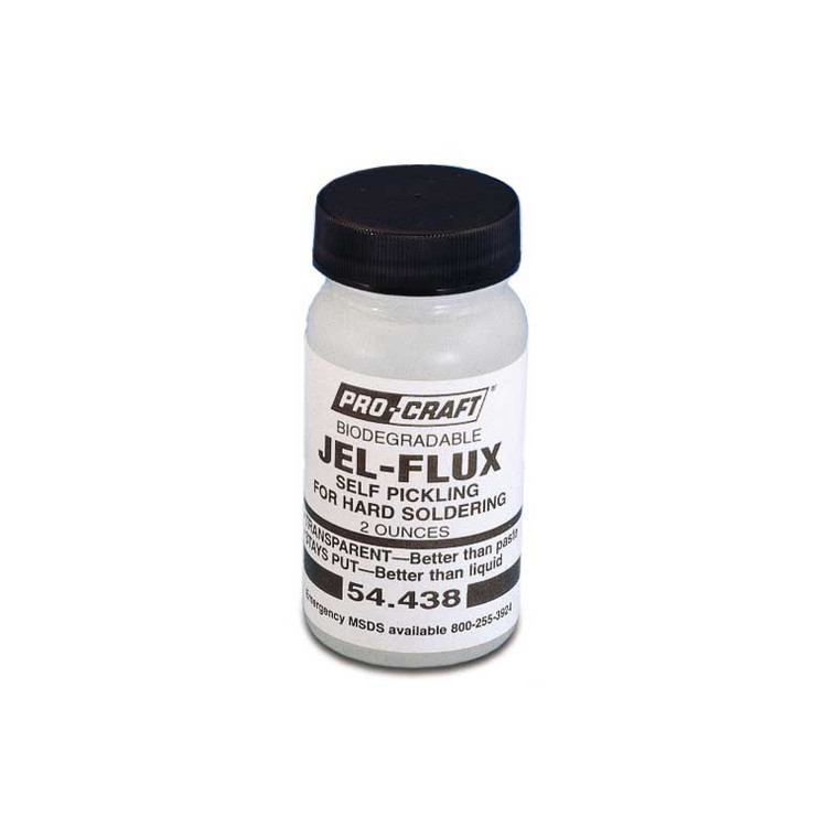 2 Oz. Bio-Degradable Jel Self Pickling Hard Soldering Flux