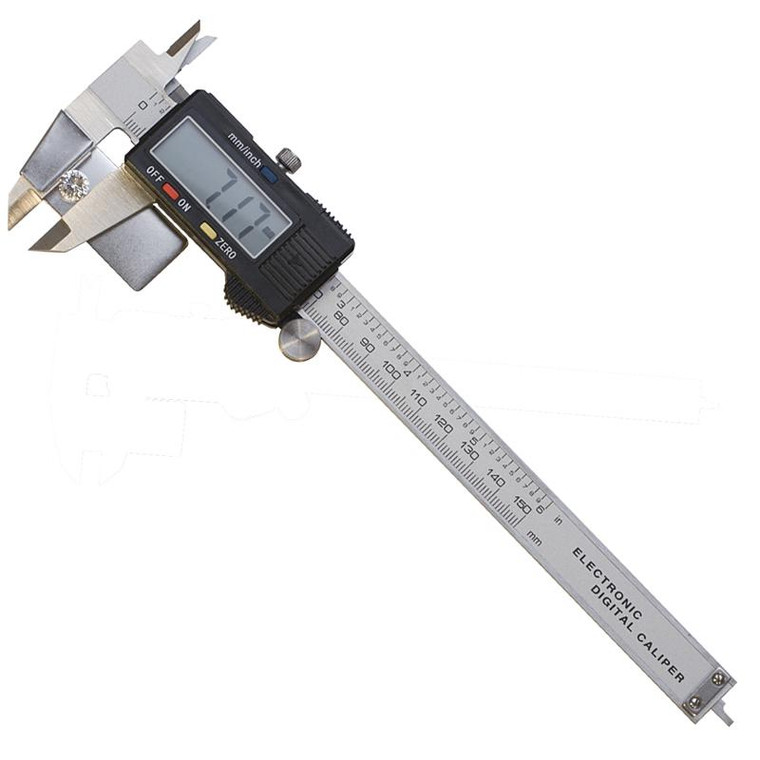 Digital Caliper Precision Micrometer Gauge with Stone Holding Plate
