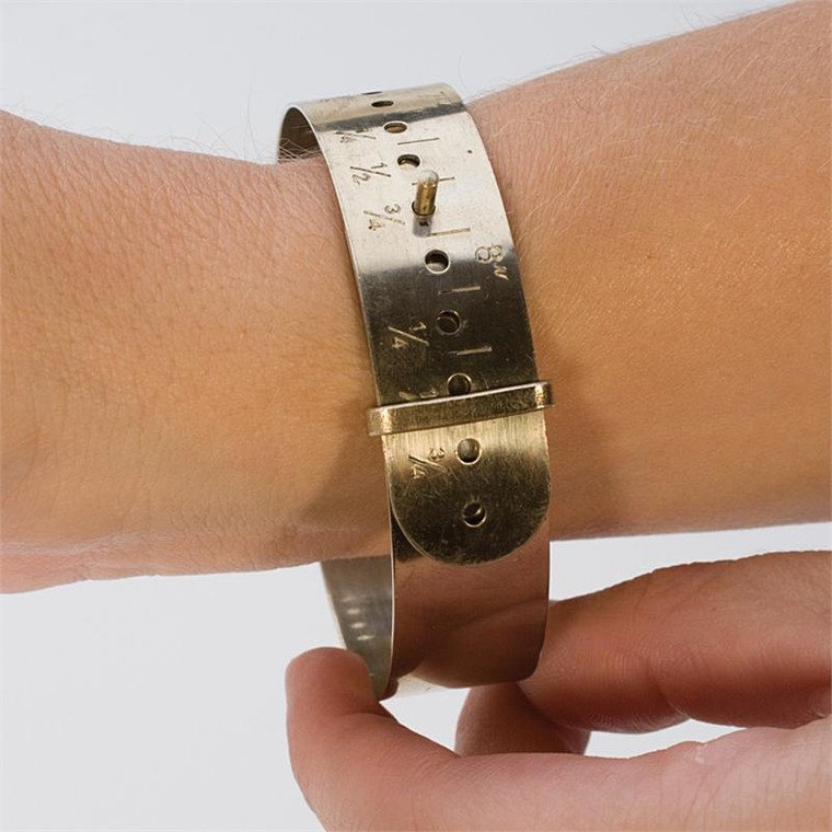 Metal Bracelet Sizing Gauge Measure Bracelet and Bangle Size from 5 9