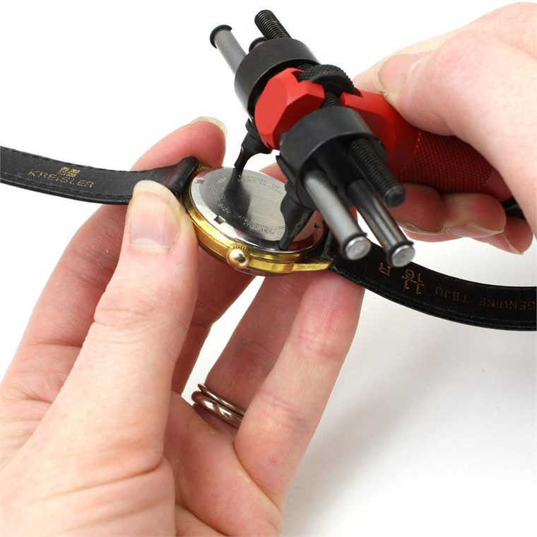 Horotec High Leverage 2 Pin Style Wrist Watch Case Back Removal Wrench