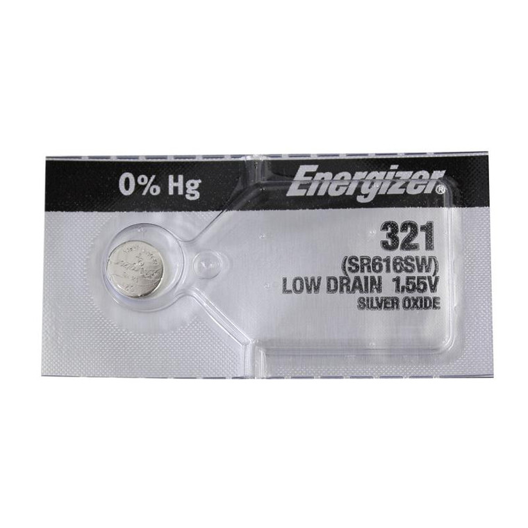 Energizer 321 batteries for replacing old watch cells