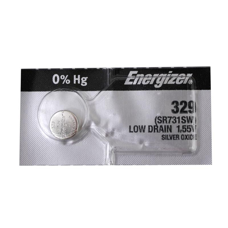 Energizer 329 batteries for replacing old watch cells