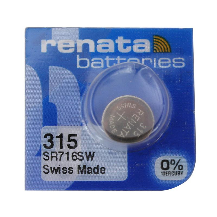 Watch Battery Renata 315 Replacement Cells Each