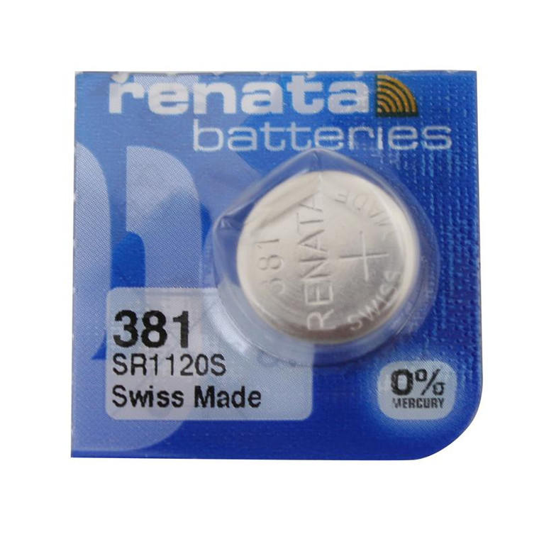 Watch Battery Renata 381 Replacement Cells Each