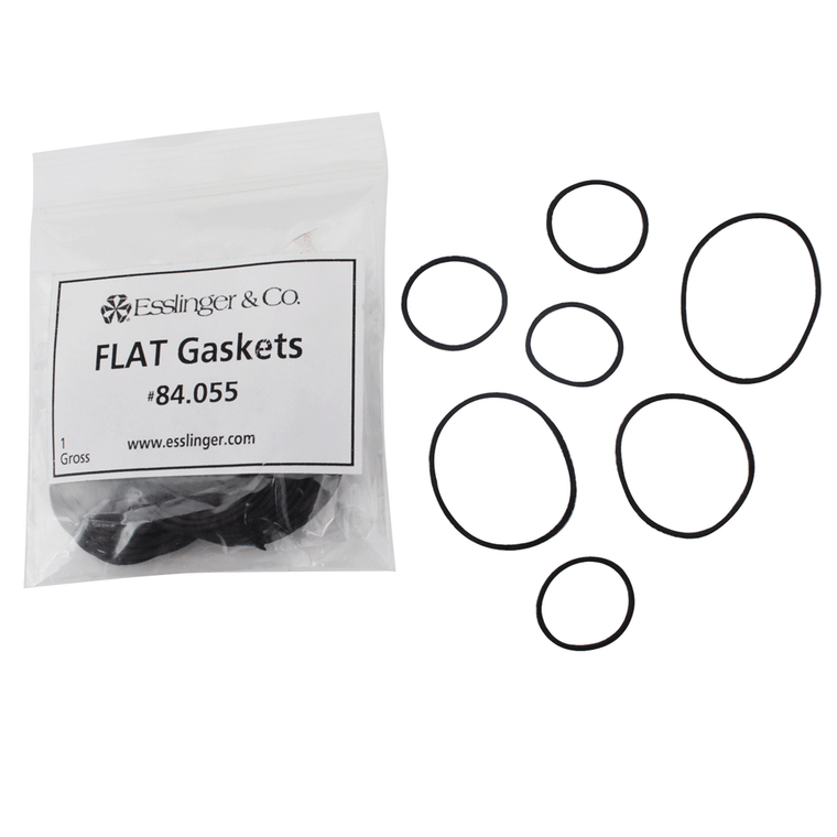 1 gross assorted flat watch gaskets to maintain water resistance