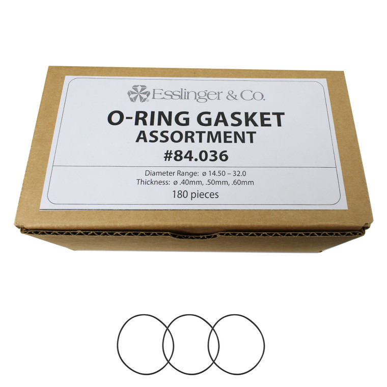 Watch Gaskets O-Ring Gasket Assortment 180 Pieces