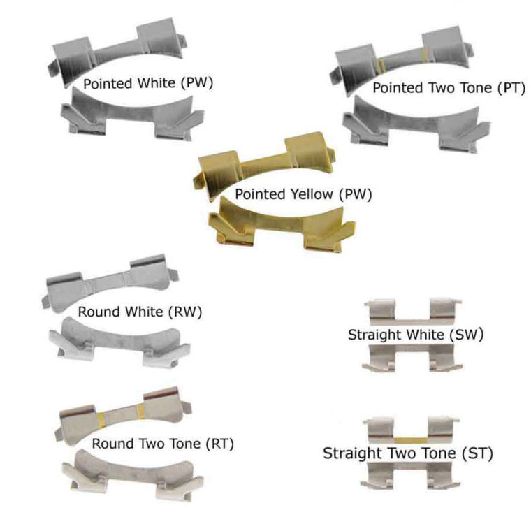 Watch Band Parts End Piece Refill Cut Out Style