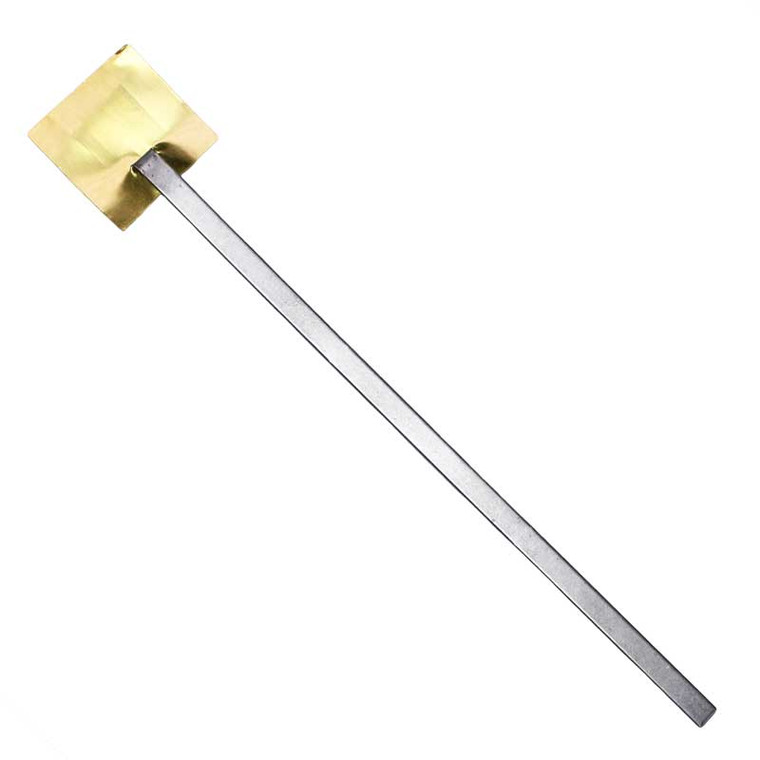 24K Gold Plating Anode 1" x 1" for Electroplating