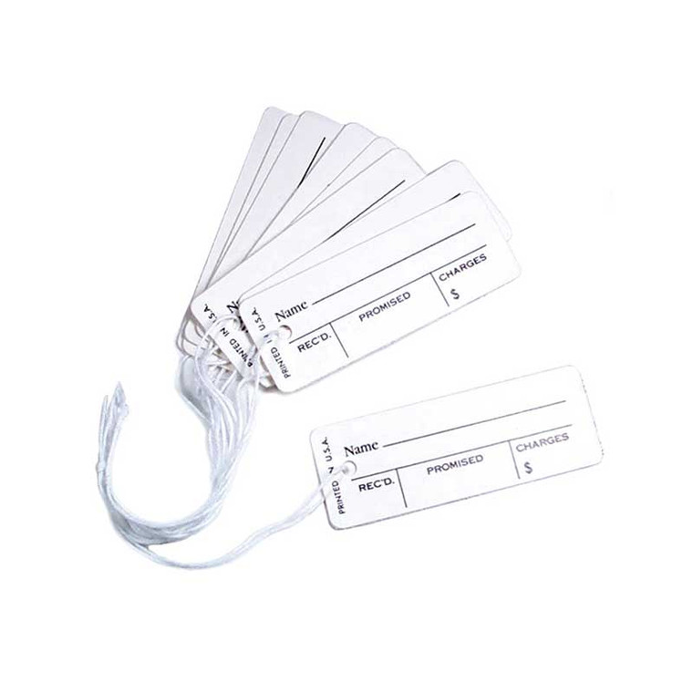 1000 Print Repair Tags 2-3/4" x 1" Inch