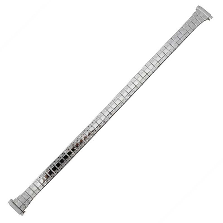 Expansion Metal Watch Band Ladies Stainless Steel Narrow With Expandable Ends 8-11MM