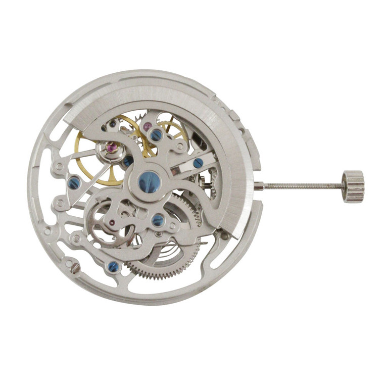 Chinese Automatic 3 Hand Mechanical Watch Movement TY2809 Overall Height 8.0mm