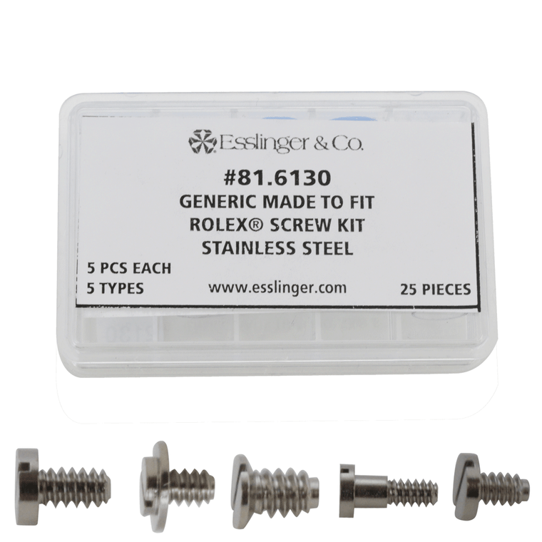 Generic Made to fit Rolex® Internal Movement Screw Assortment for Caliber 2130