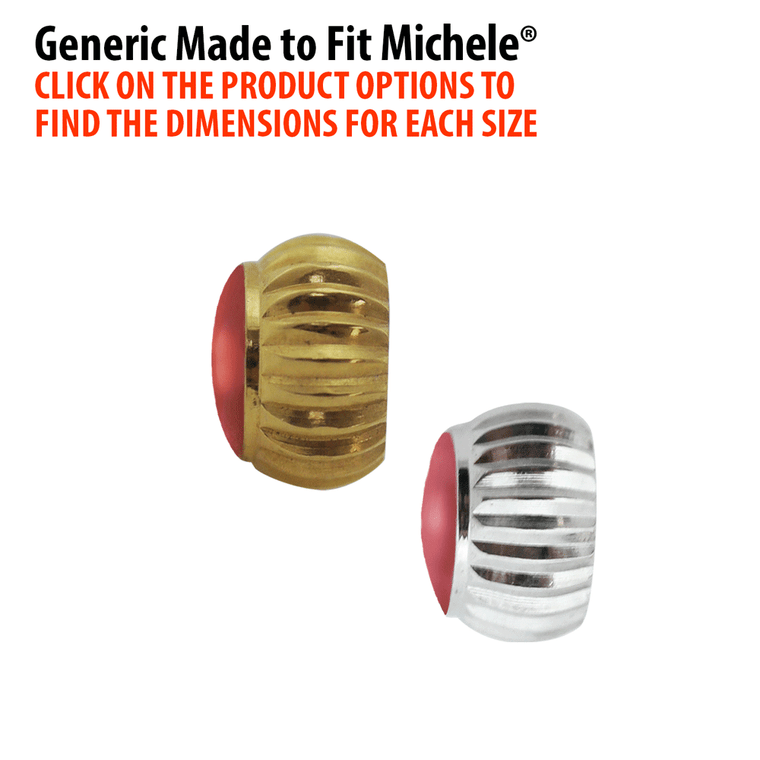 Imitation Made to Fit Michele® Brand Watch Crowns