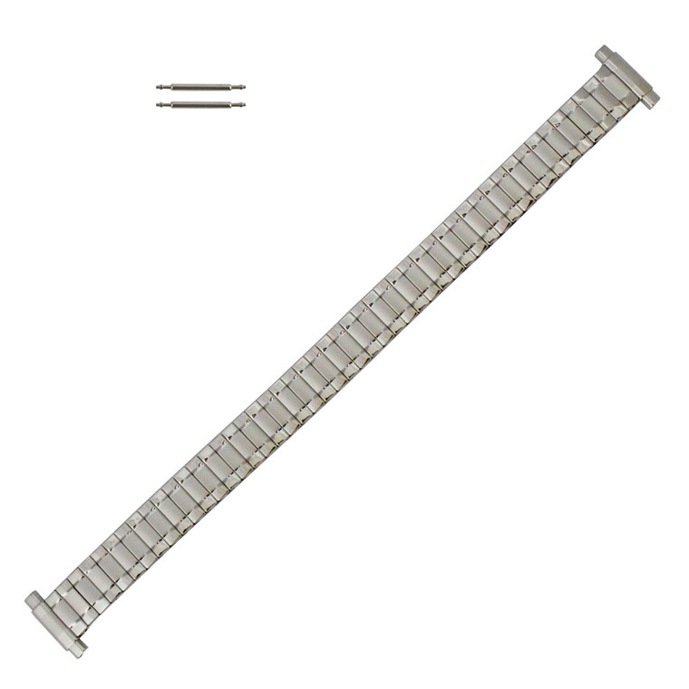 Metal Watch Band 6 to 10 Inch Length Expansion Style Stainless Steel Expandable Ends 10 to 14mm