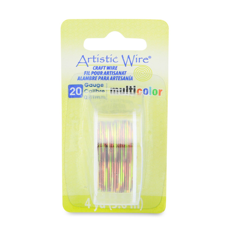 Artistic Wire 20 Gauge Multi Color Craft Wire Brown Green Gold
