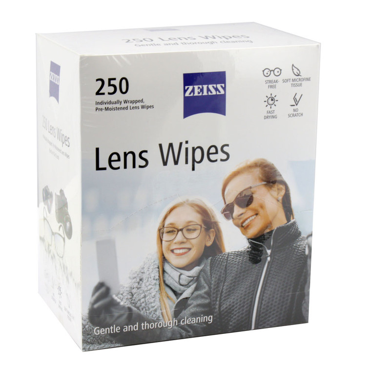 Zeiss Lens Cleaning Wipes Box of 250