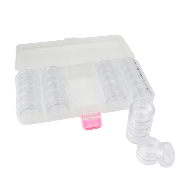 Plastic Organizer Box with 25 Stackable Containers