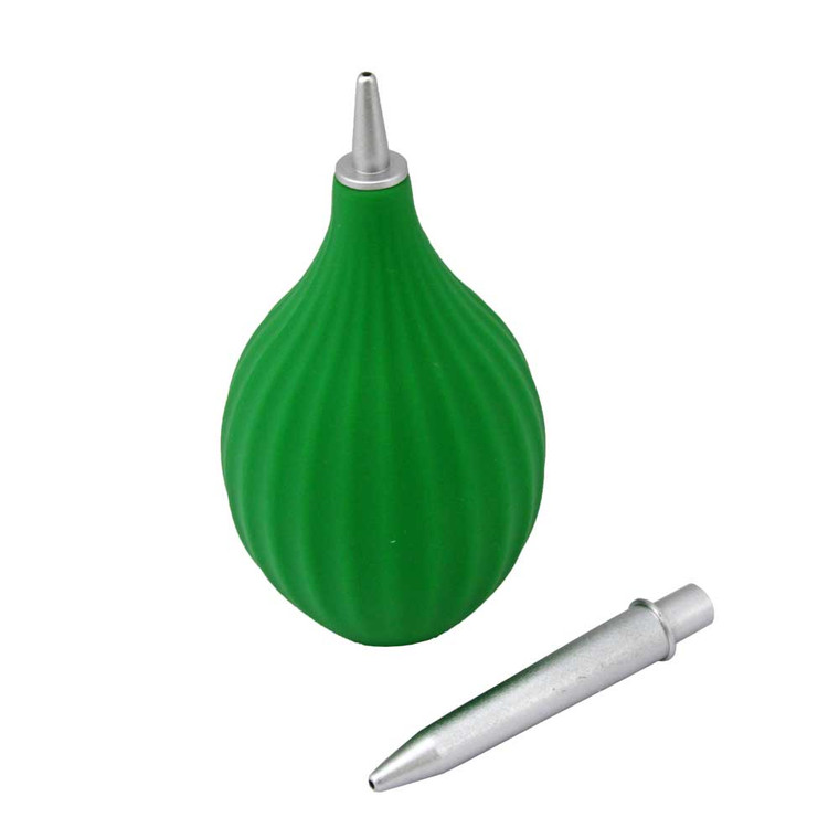 Horofix Green Silicone Dust Blower with Extra Long Nozzle