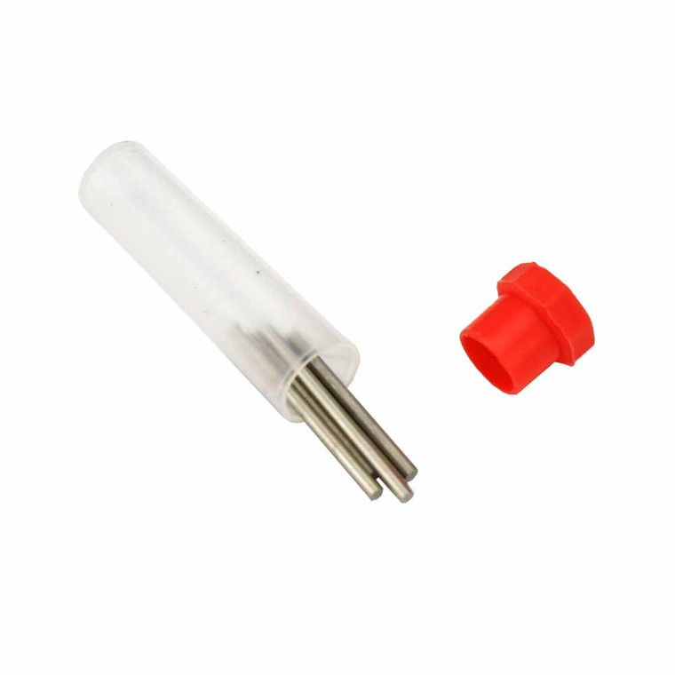 Replacement Pins for Pin Punch Pack of 5 in Tube - Select Diameter 
