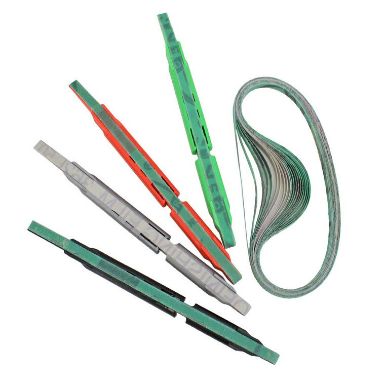 Microfilm Sanding Detailer Sticks with Coarse Grits Set of 4